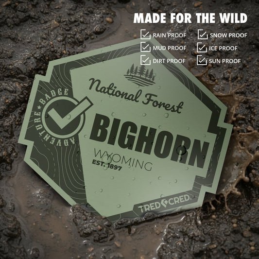 Sticker: Bighorn National Forest