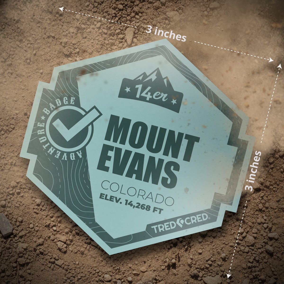 Sticker: Mount Evans