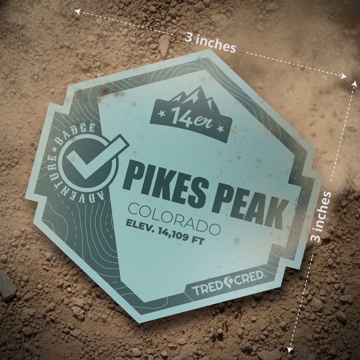 Sticker: Pikes Peak