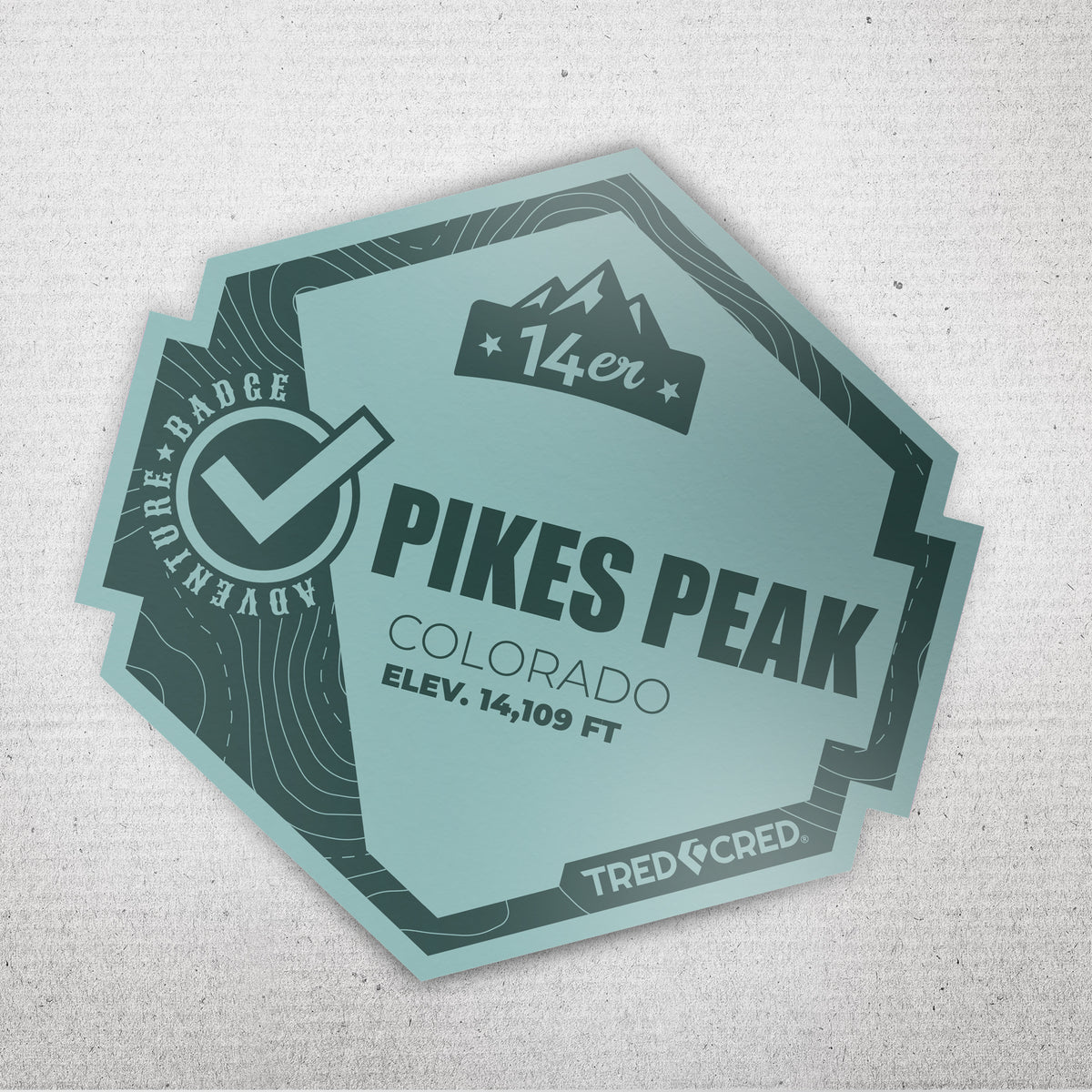 Sticker: Pikes Peak