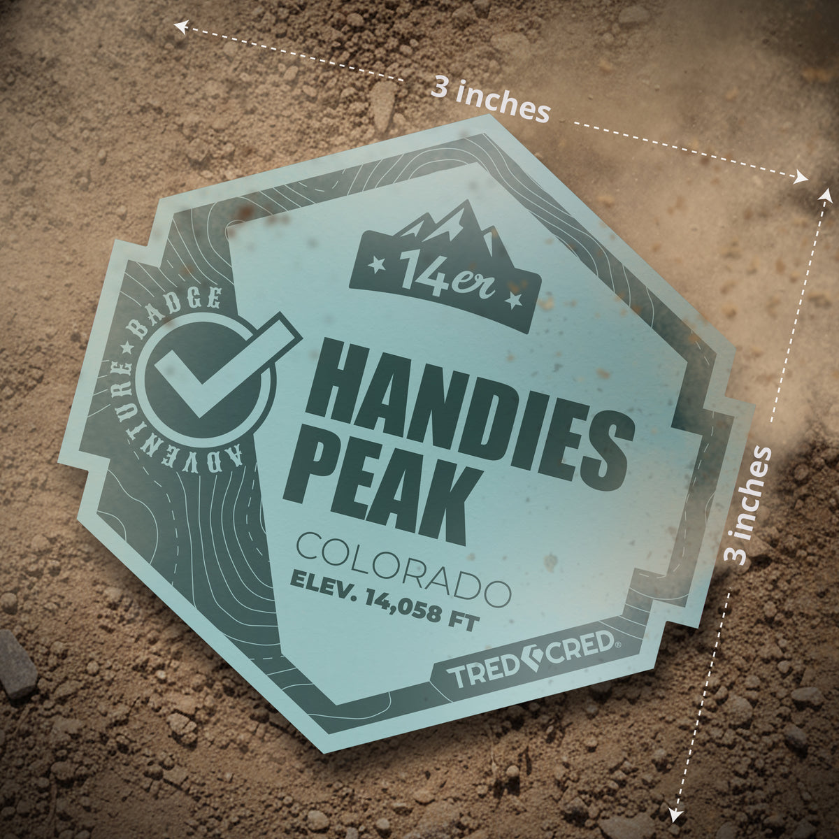 Sticker: Handies Peak