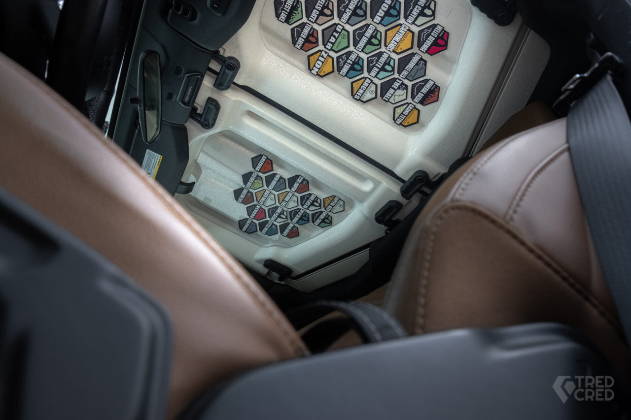 Jeep Roof Sticker Boards