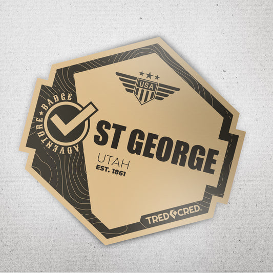 Sticker: St George