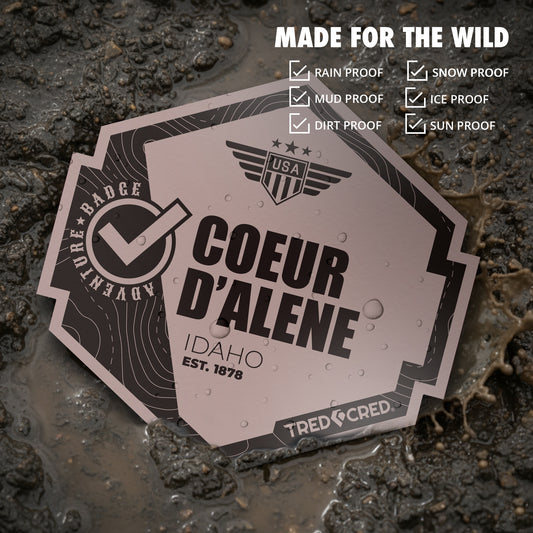 Sticker: Coeur d'Alene