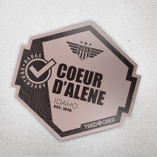 Sticker: Coeur d'Alene