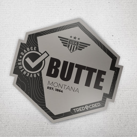 Sticker: Butte