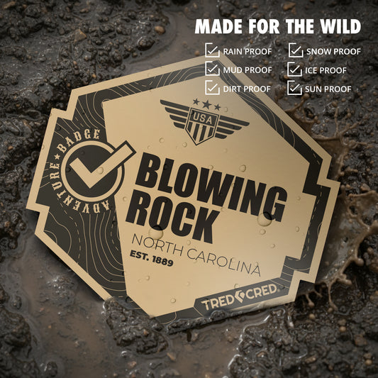 Sticker: Blowing Rock