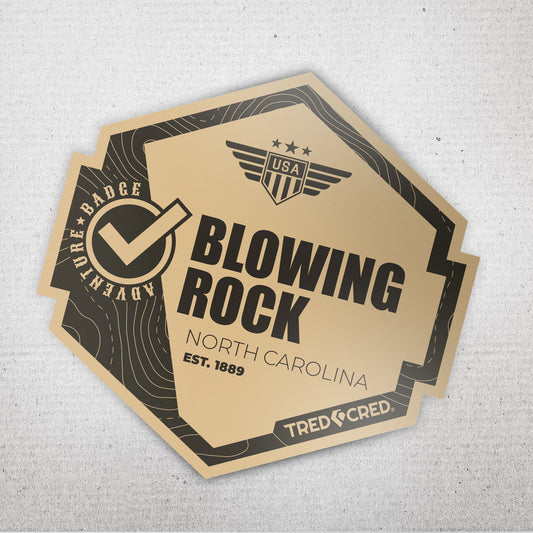 Sticker: Blowing Rock