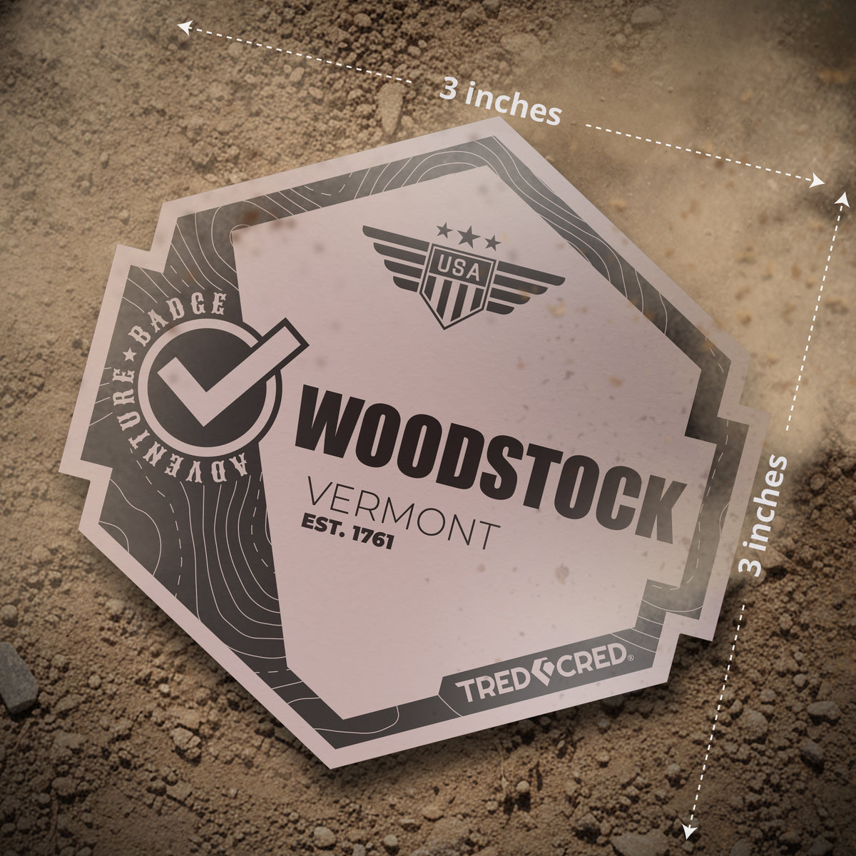 Sticker: Woodstock