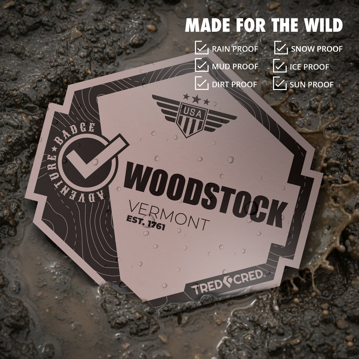 Sticker: Woodstock