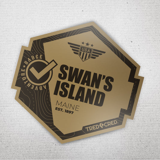 Sticker: Swan's Island