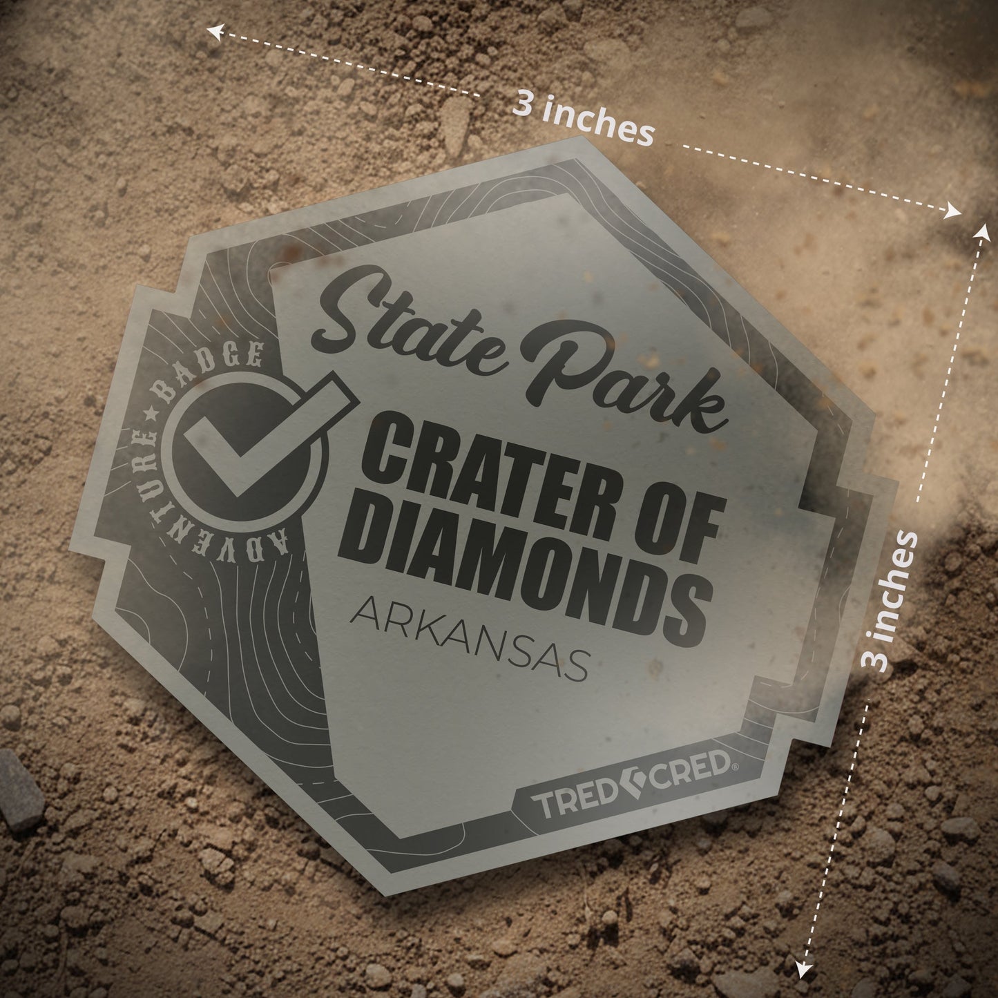 Sticker: Crater of Diamonds State Park