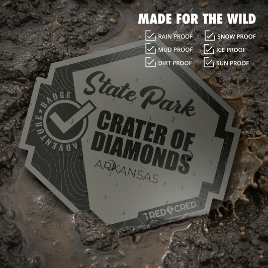 Sticker: Crater of Diamonds State Park