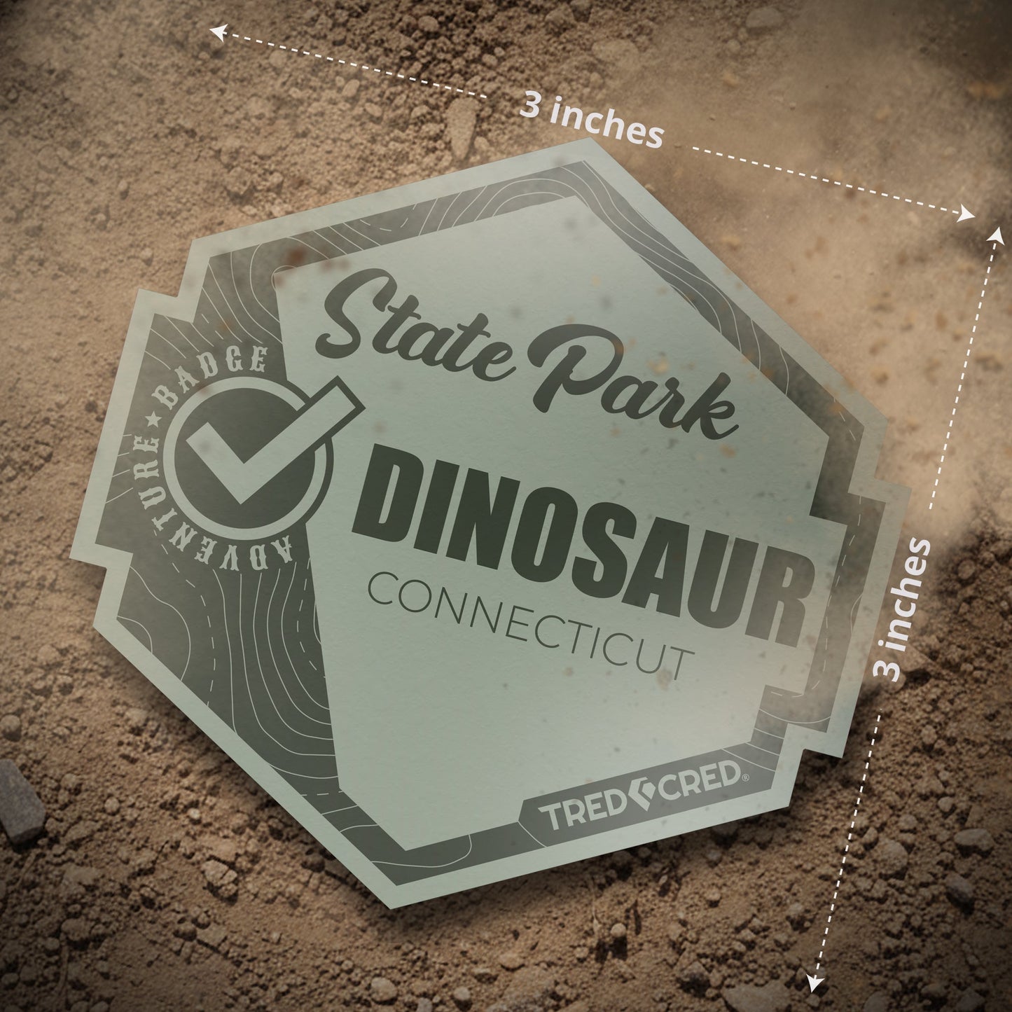 Sticker: Dinosaur State Park