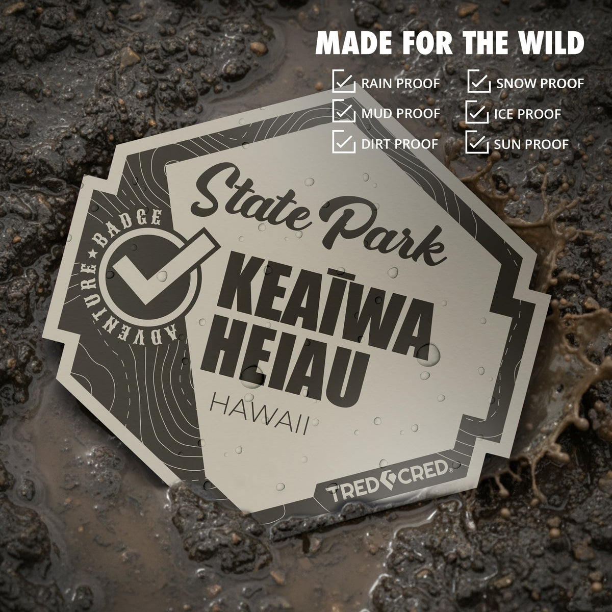 Sticker: Keaīwa Heiau State Park