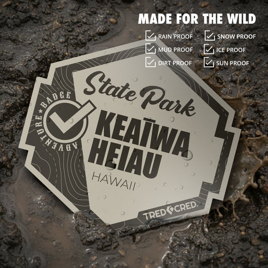 Sticker: Keaīwa Heiau State Park