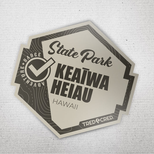 Sticker: Keaīwa Heiau State Park