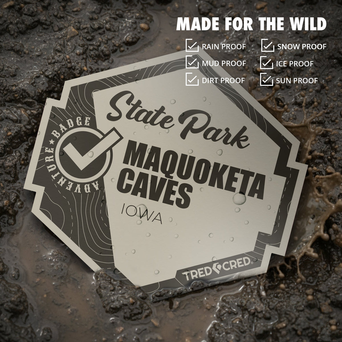 Sticker: Maquoketa Caves State Park