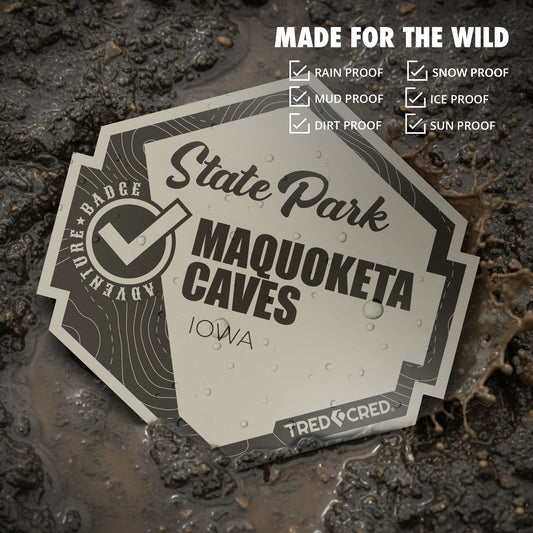 Sticker: Maquoketa Caves State Park