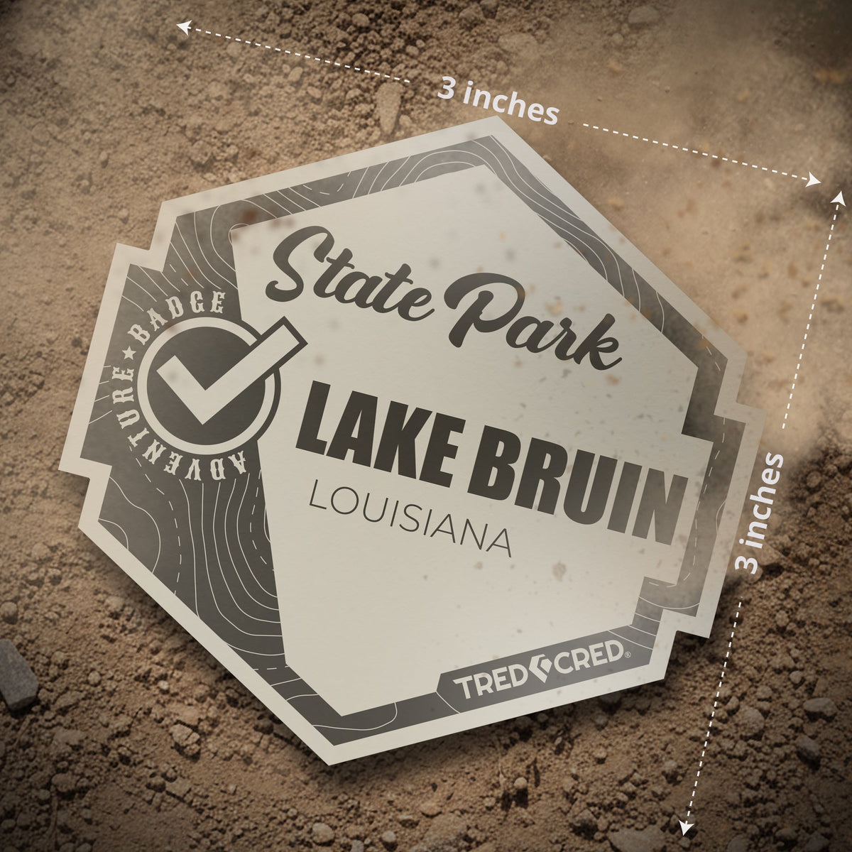 Sticker: Lake Bruin State Park