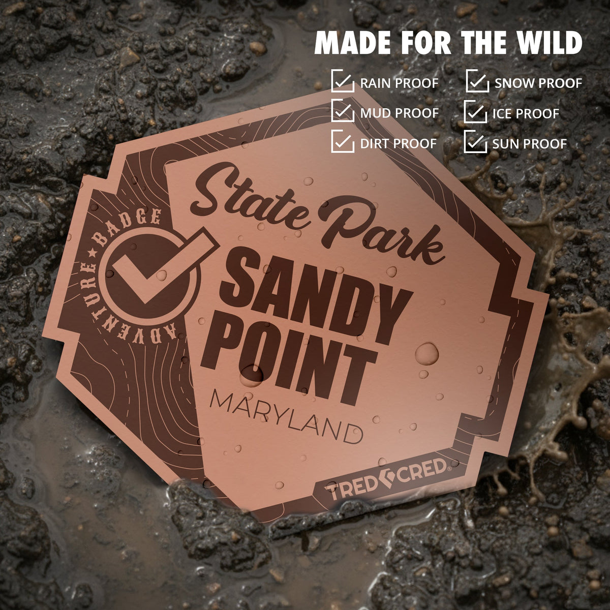 Sticker: Sandy Point State Park
