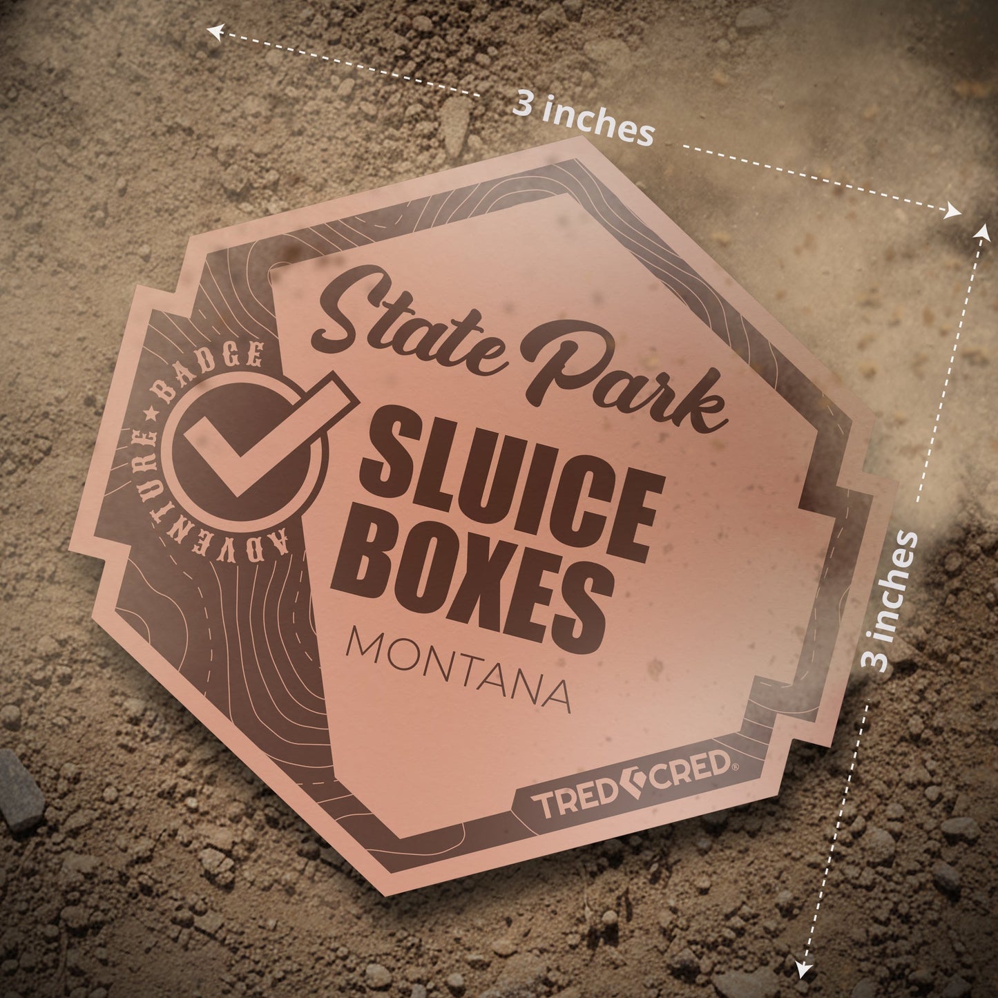 Sticker: Sluice Boxes State Park