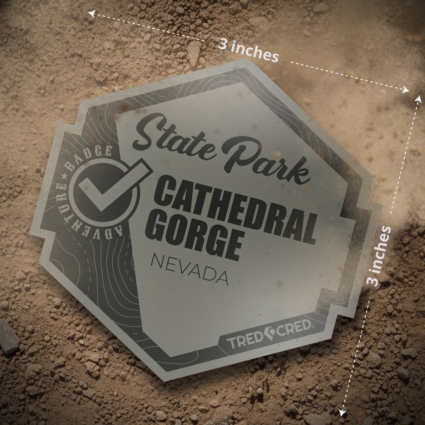 Sticker: Cathedral Gorge State Park