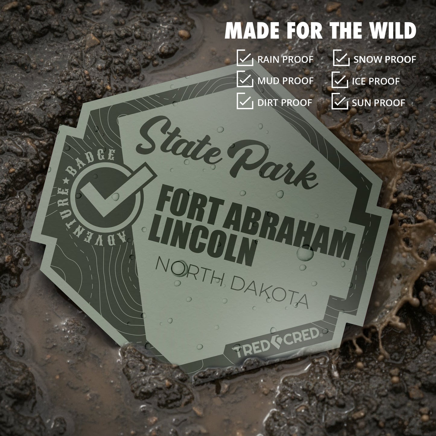 Sticker: Fort Abraham Lincoln State Park