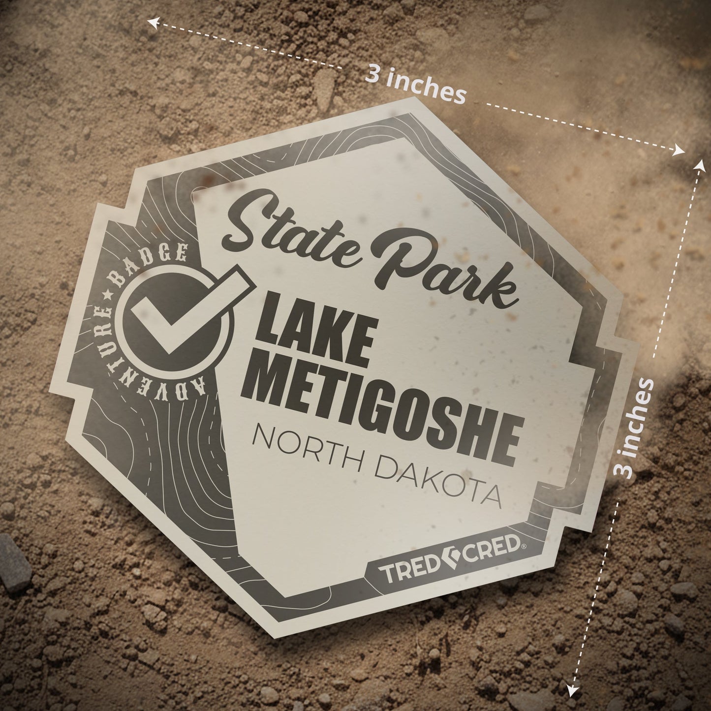 Sticker: Lake Metigoshe State Park
