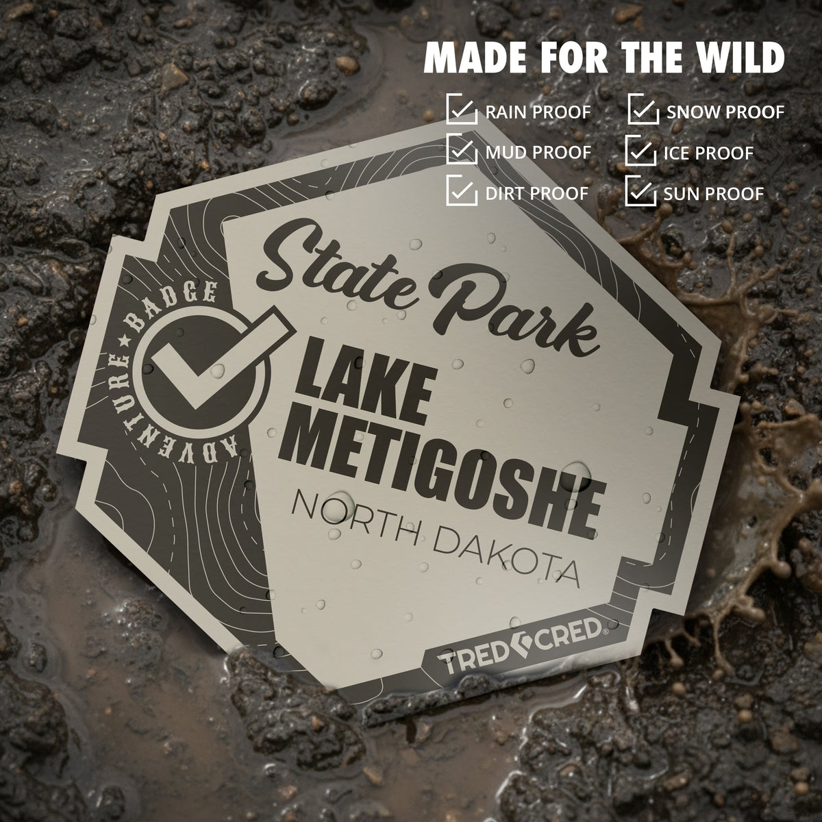 Sticker: Lake Metigoshe State Park