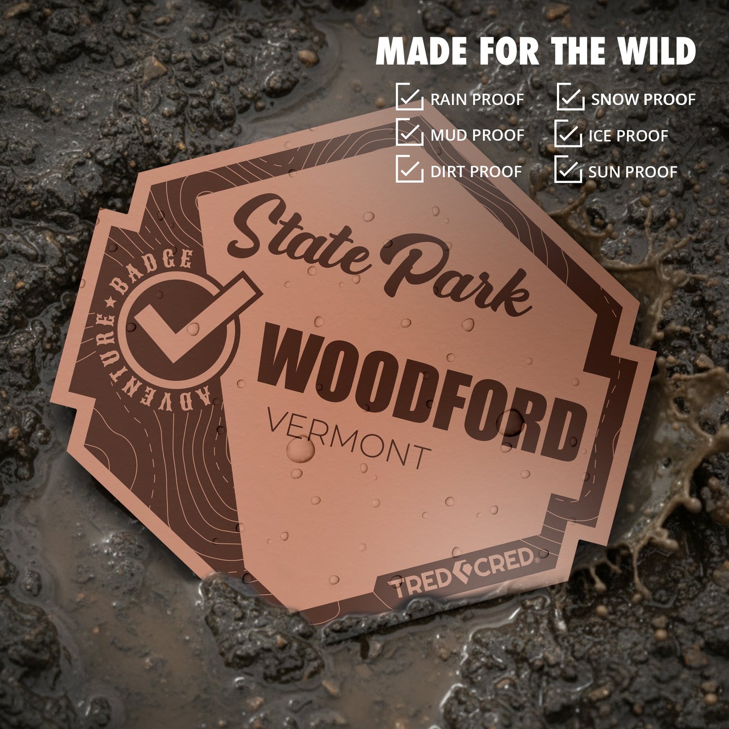 Sticker: Woodford State Park