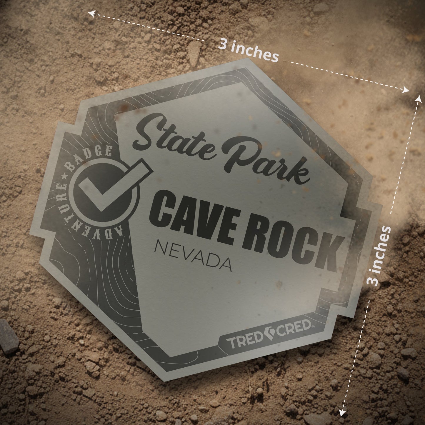 Sticker: Cave Rock State Park