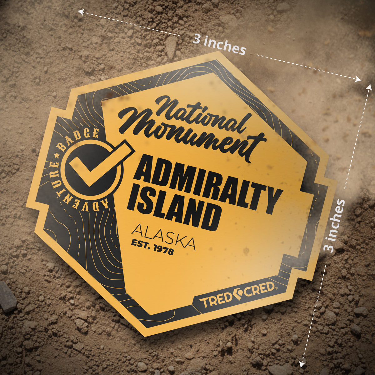 Sticker: Admiralty Island National Monument