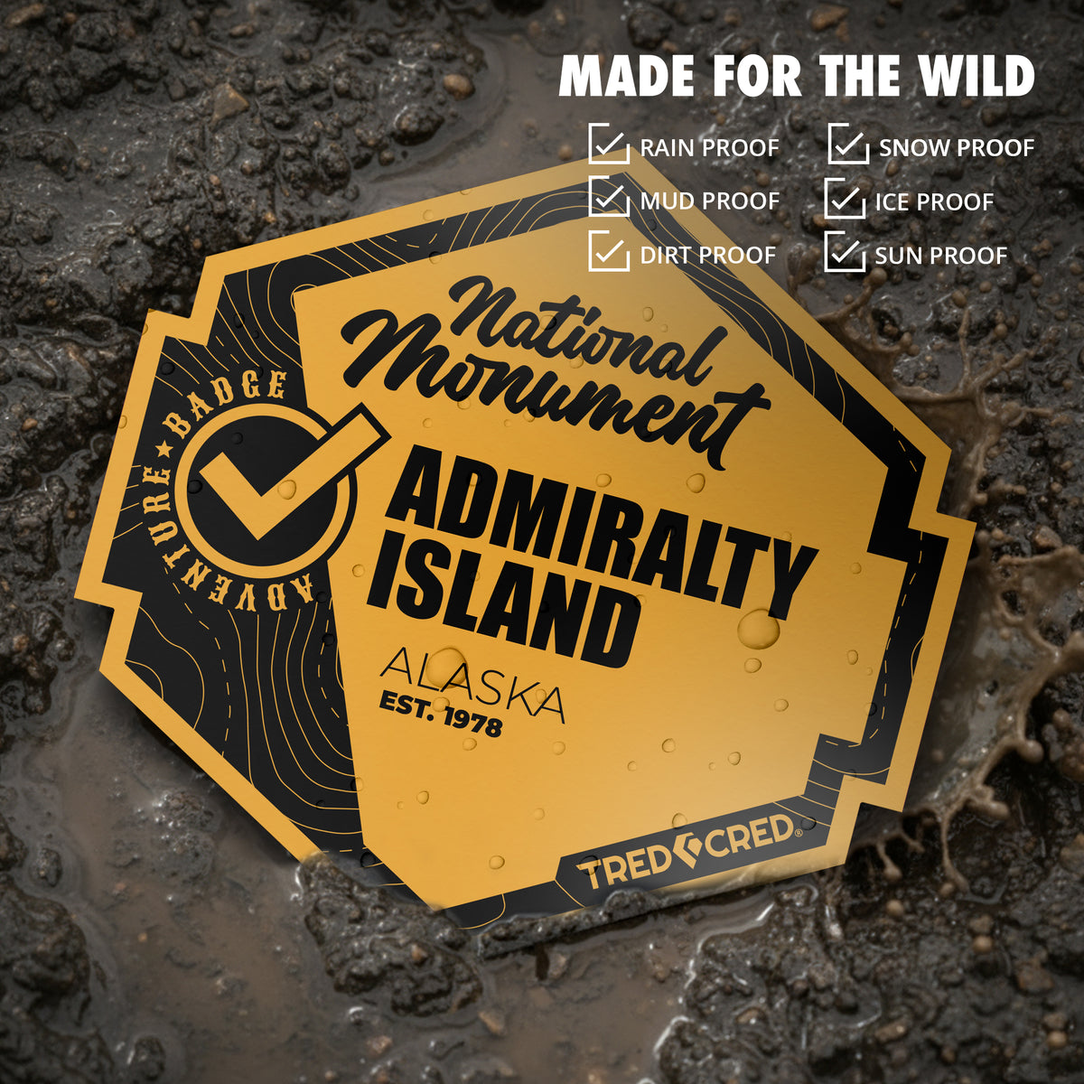 Sticker: Admiralty Island National Monument