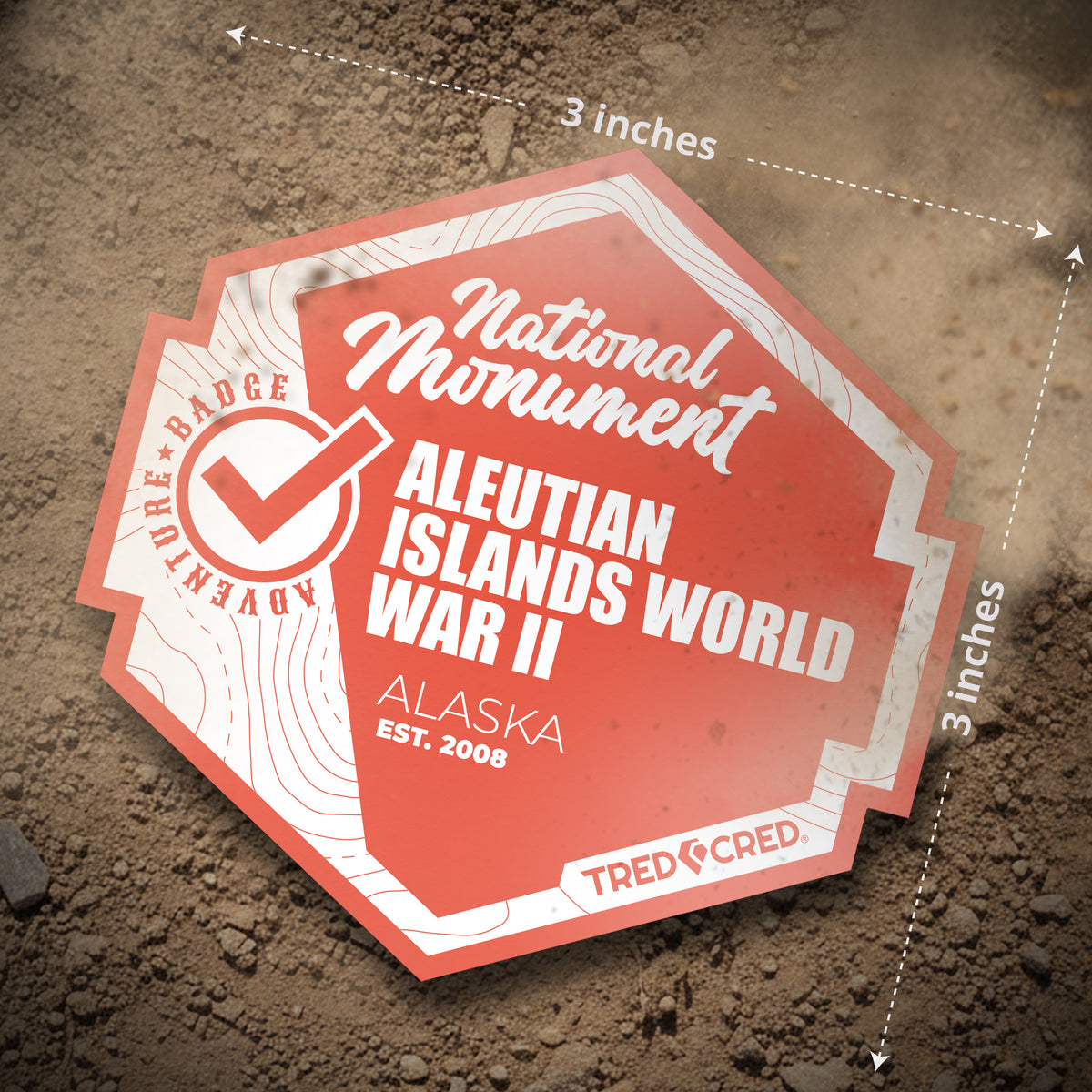 Sticker: Aleutian Islands World War II National Monument