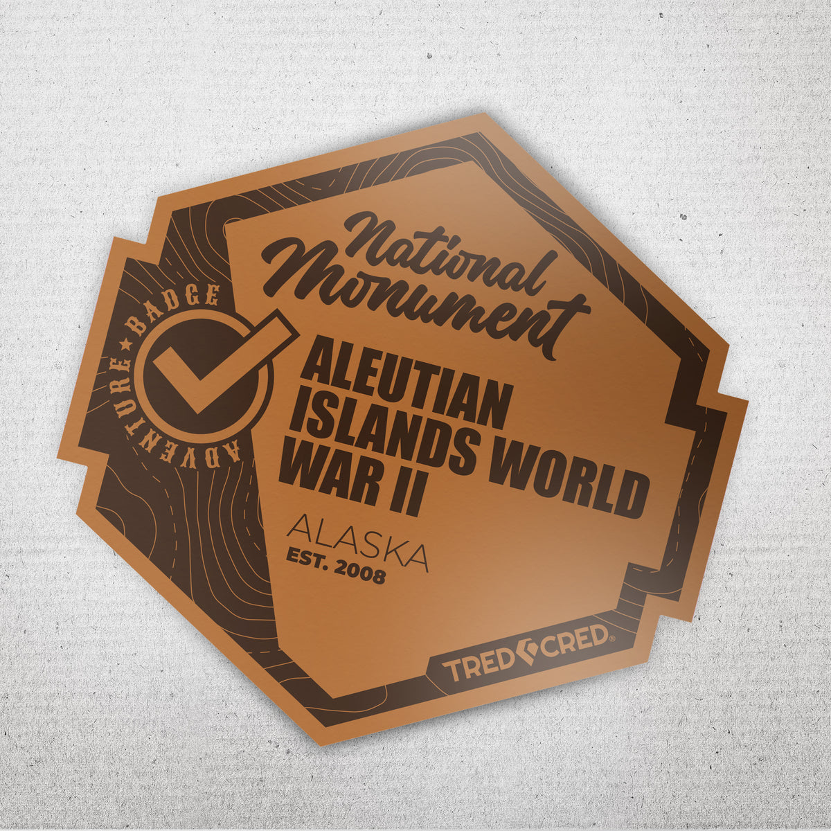 Sticker: Aleutian Islands World War II National Monument