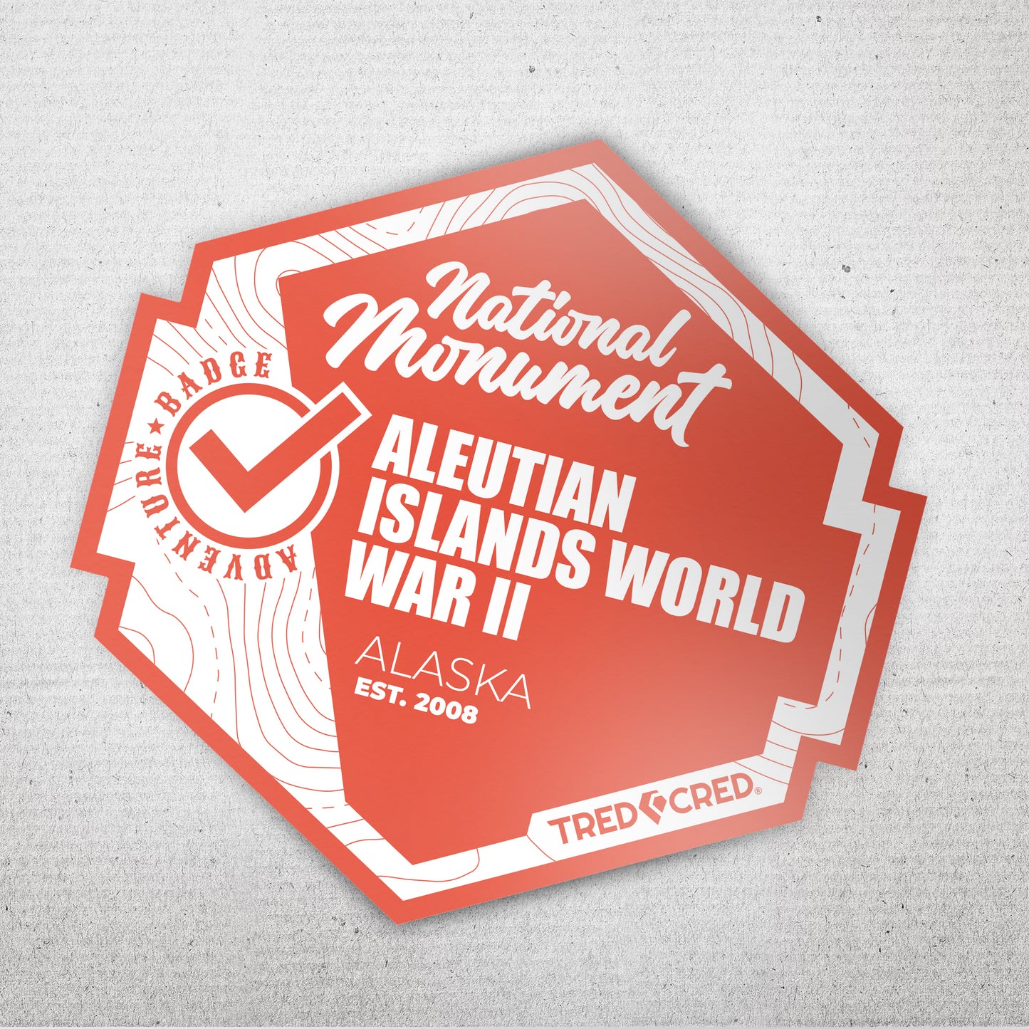 Sticker: Aleutian Islands World War II National Monument