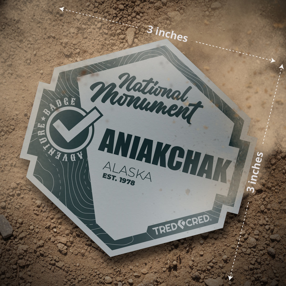 Sticker: Aniakchak National Monument