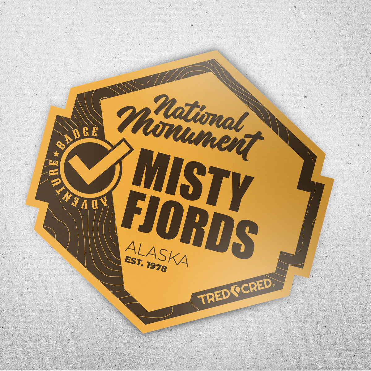 Sticker: Misty Fjords National Monument
