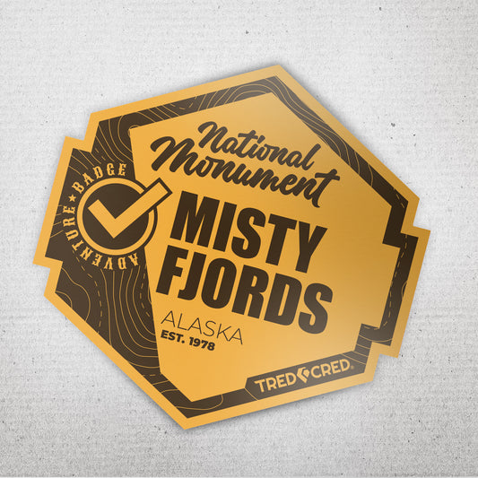 Sticker: Misty Fjords National Monument