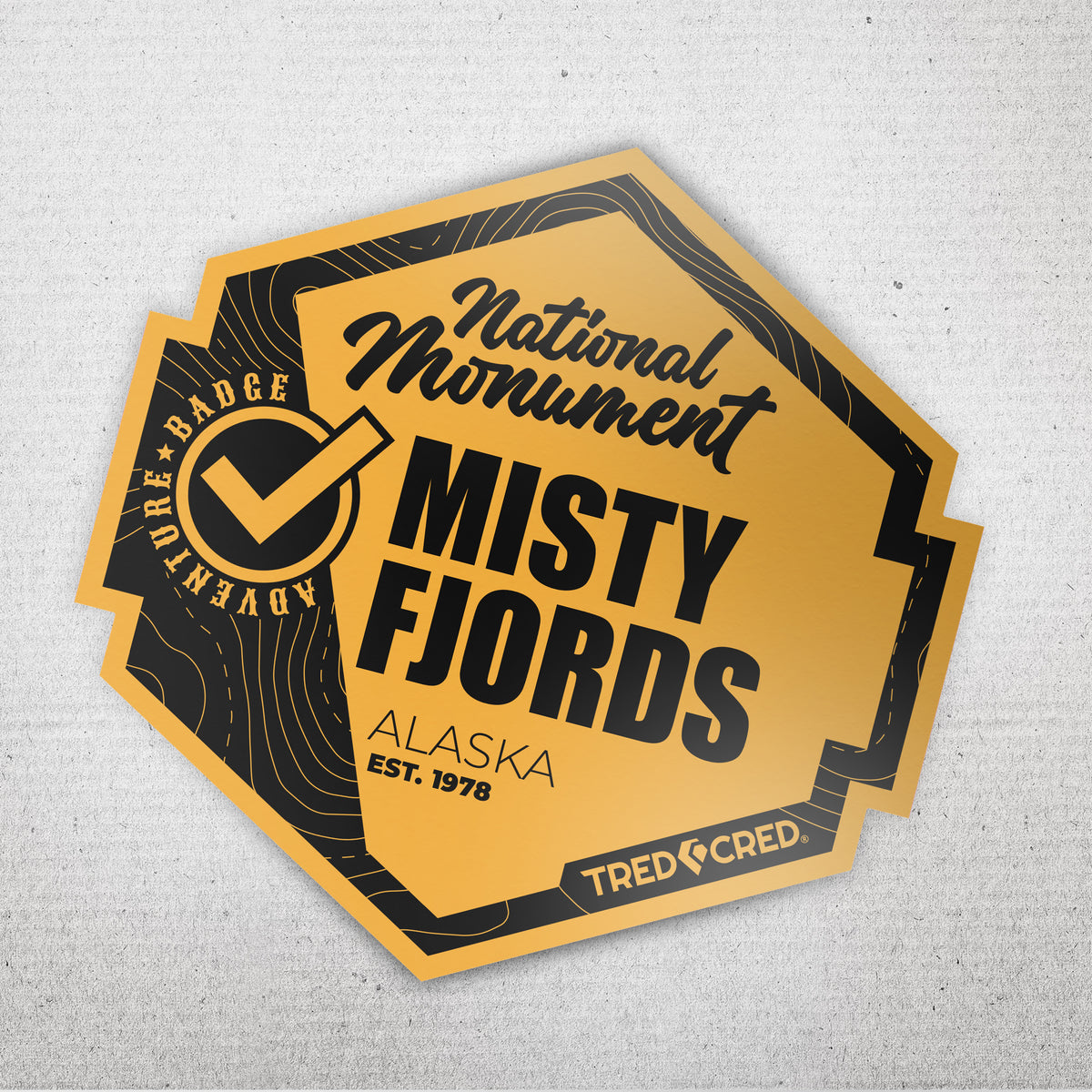 Sticker: Misty Fjords National Monument