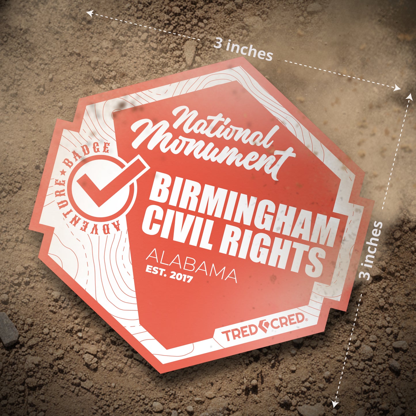 Sticker: Birmingham Civil Rights National Monument