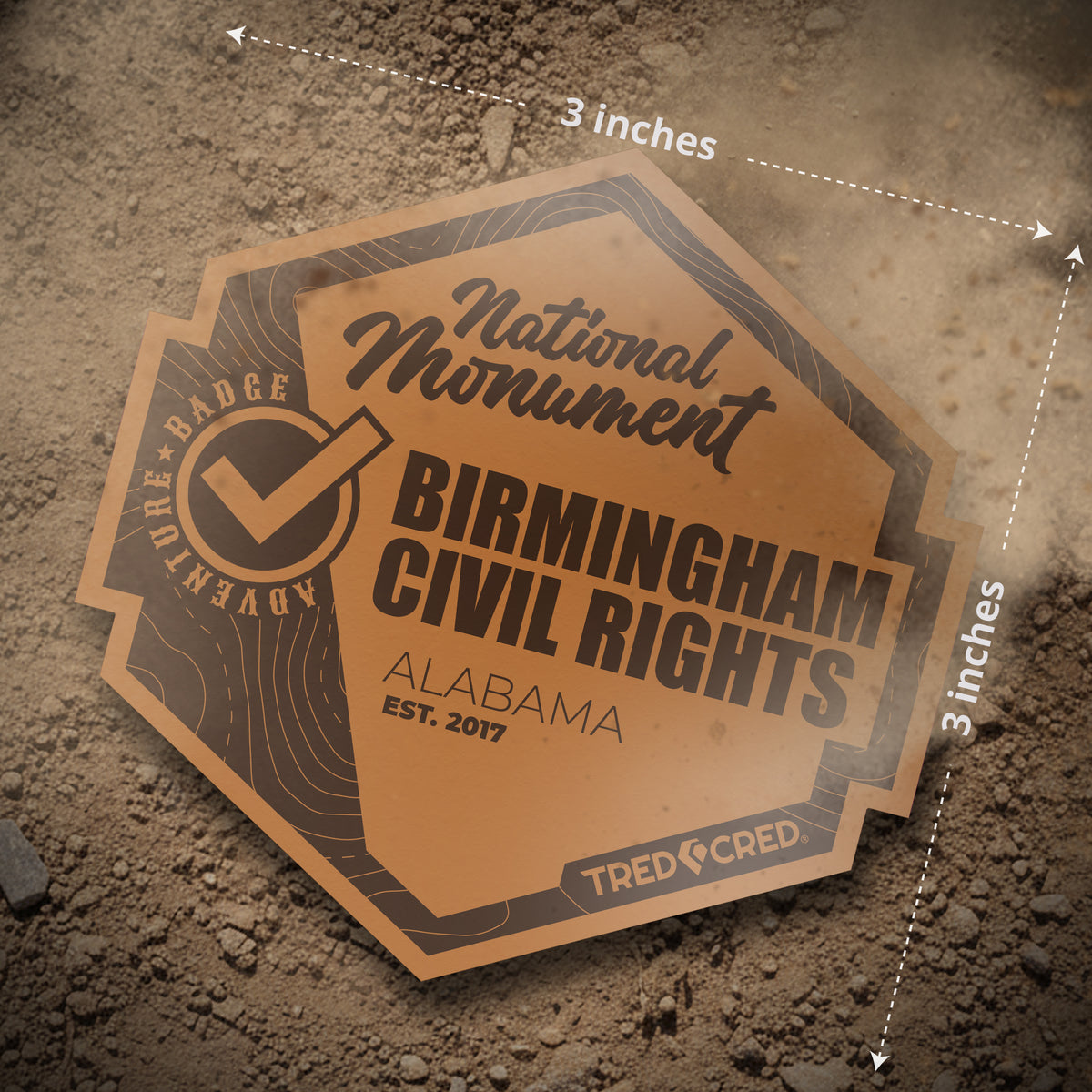 Sticker: Birmingham Civil Rights National Monument