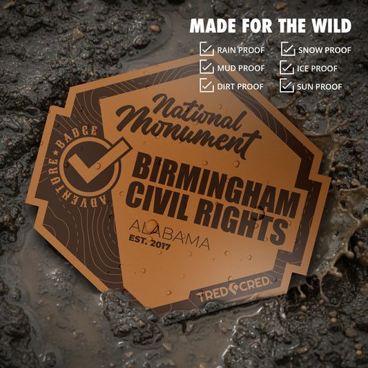 Sticker: Birmingham Civil Rights National Monument