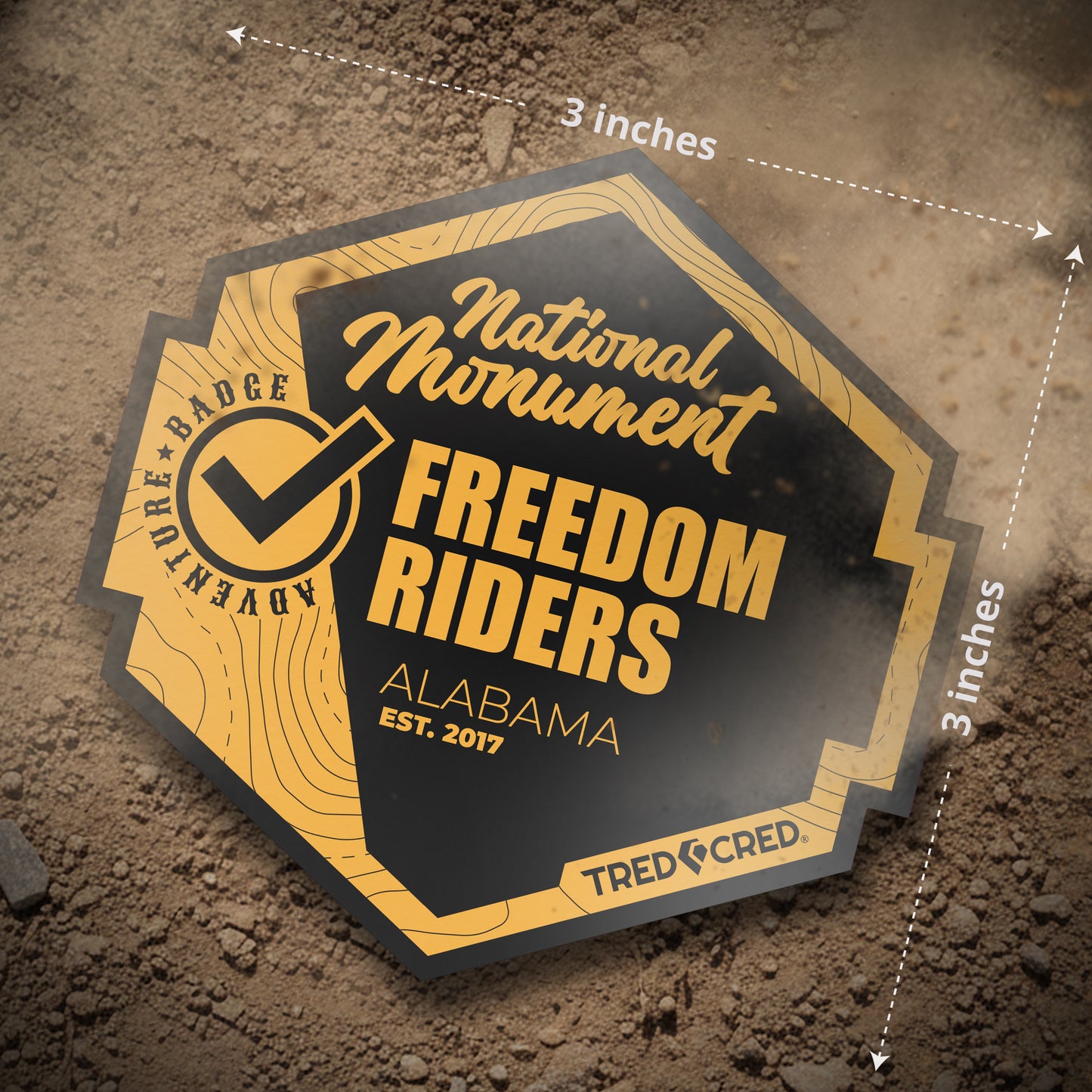 Sticker: Freedom Riders National Monument