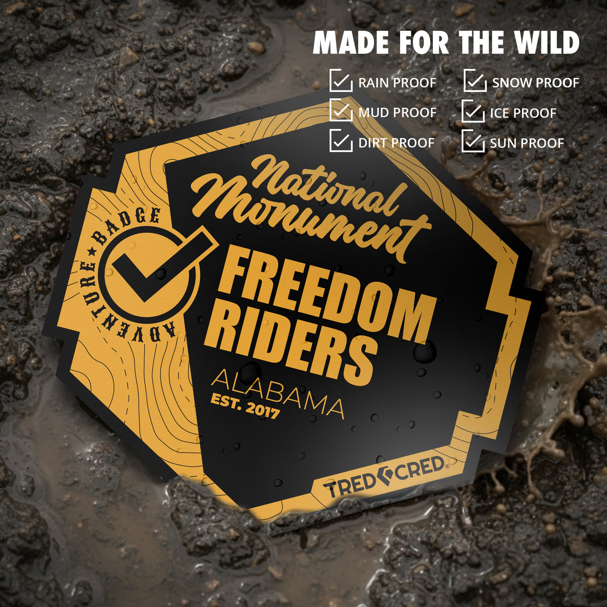 Sticker: Freedom Riders National Monument
