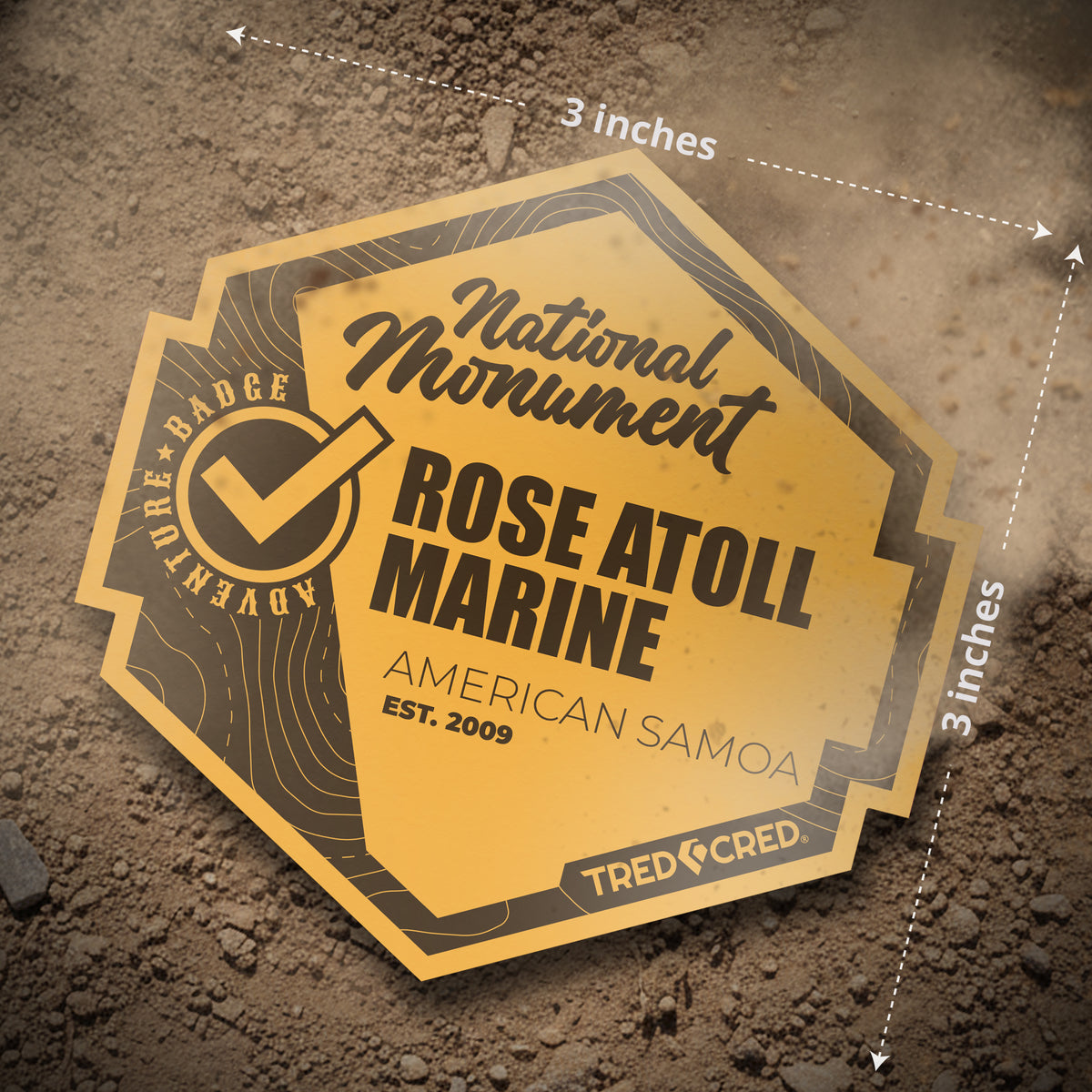 Sticker: Rose Atoll Marine National Monument