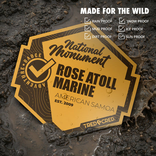 Sticker: Rose Atoll Marine National Monument