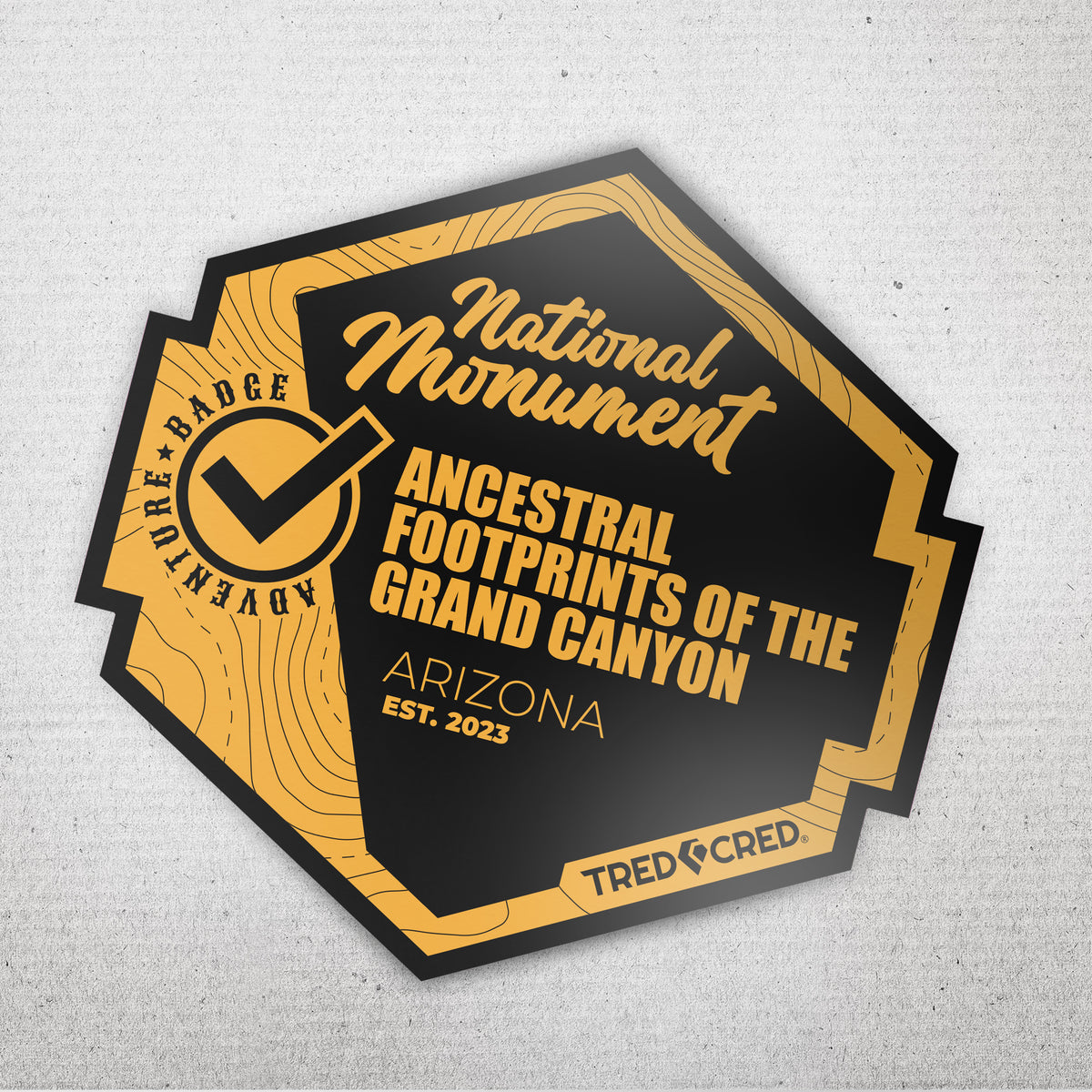 Sticker: Ancestral Footprints of the Grand Canyon National Monument