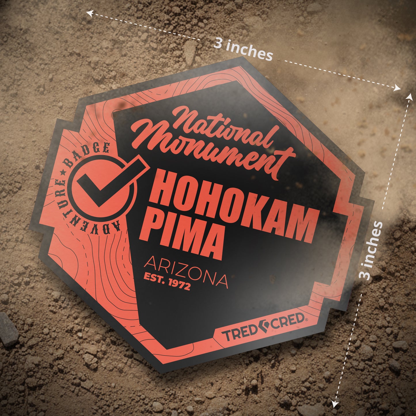 Sticker: Hohokam Pima National Monument